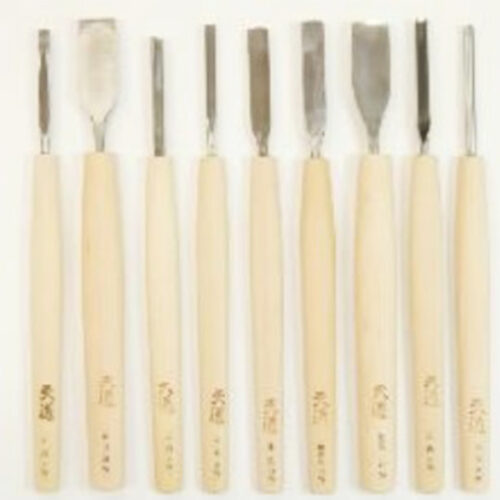 High speed Steel craft chisel set “Tendou”